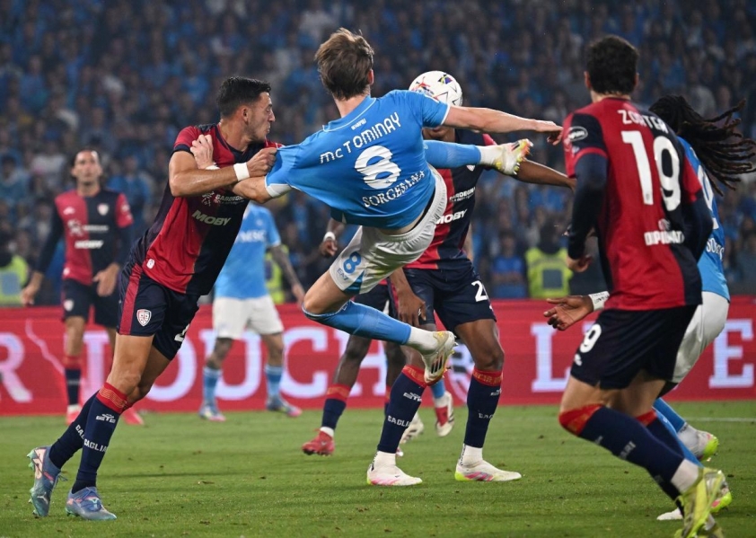 McTominay đang bứt lên như một ngôi sao hàng đầu Serie A kể từ khi gia nhập Napoli.